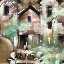 Load image into Gallery viewer, Abstract Houses Painting