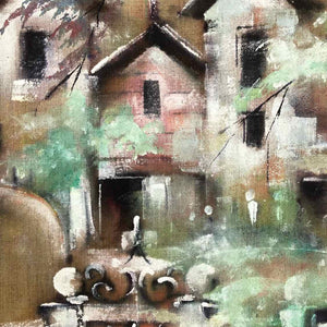 Abstract Houses Painting