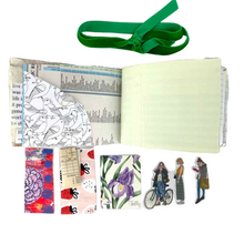 Load image into Gallery viewer, Avocado Velvet Journal