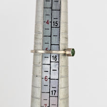 Load image into Gallery viewer, Chrome Diopside &amp; Sterling Ring