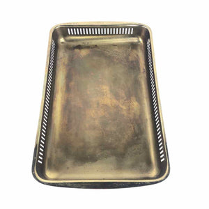 Brass Footed Tray