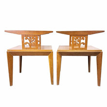 Load image into Gallery viewer, Blonde Tiered End Tables