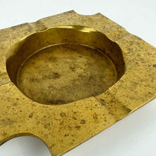Load image into Gallery viewer, Brass Art Deco Ashtray