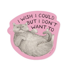 Load image into Gallery viewer, Sleepy Cat Sticker
