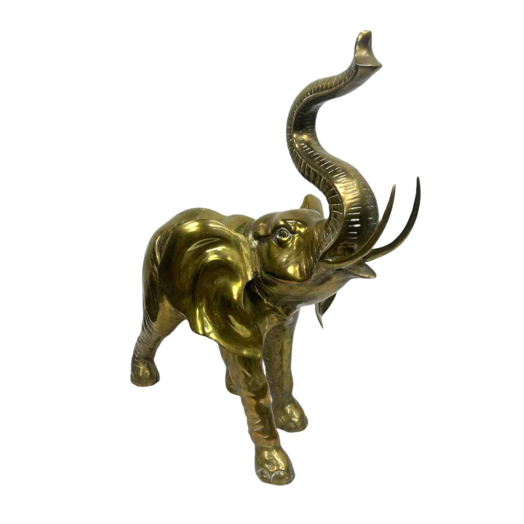 Huge Brass Elephant