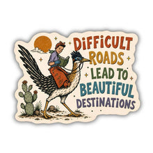 Load image into Gallery viewer, Difficult Roads Roadrunner Sticker