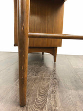 Load image into Gallery viewer, Mid-Century Walnut Desk