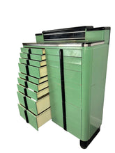 Load image into Gallery viewer, Green Dental Cabinet