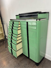 Load image into Gallery viewer, Green Dental Cabinet
