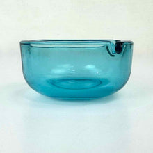 Load image into Gallery viewer, Blue Glass Ashtray