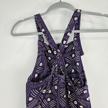 Load image into Gallery viewer, Purple Mudcloth Overalls