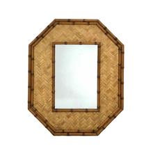 Load image into Gallery viewer, Rattan Woven Mirror