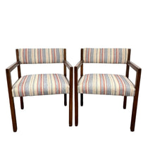 Load image into Gallery viewer, Striped Walnut Chairs
