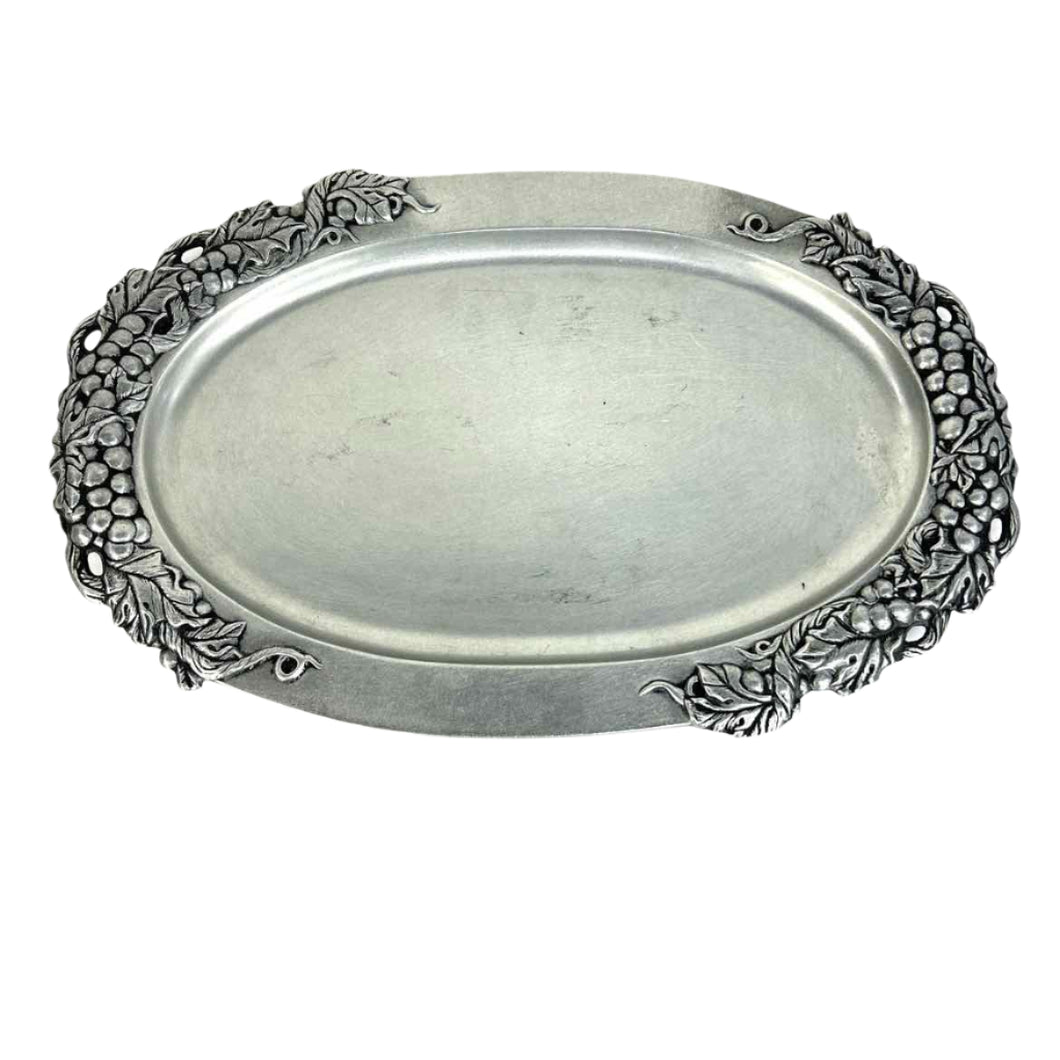 Large Pewter Tray