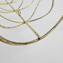 Load image into Gallery viewer, Gold Wire Magazine Rack