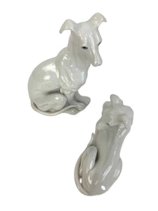 Porcelain Greyhound Dogs