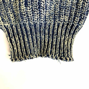 Indigo Cotton Sweater