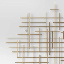 Load image into Gallery viewer, Modern Gold Wall Hanging