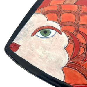 Studio Pottery Fish Platter