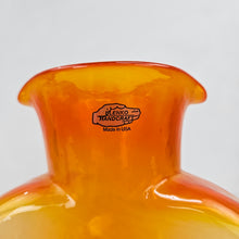 Load image into Gallery viewer, Orange Glass Water Bottle