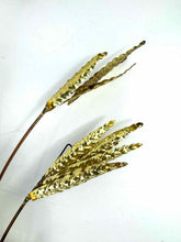 Load image into Gallery viewer, Brass Wheat Wall Hanging