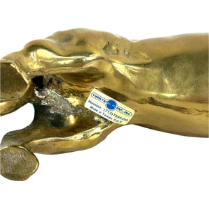 Brass Dachshund Dog