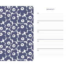 Load image into Gallery viewer, Marimekko One Line A Day (Blue Unikko)
