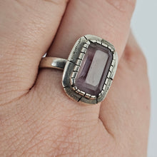 Load image into Gallery viewer, Sterling Amethyst Ring
