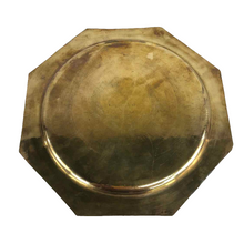 Load image into Gallery viewer, Octagonal Brass Tray