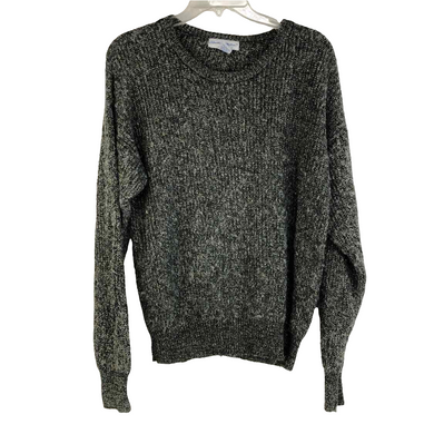 Gray Metallic Sweater