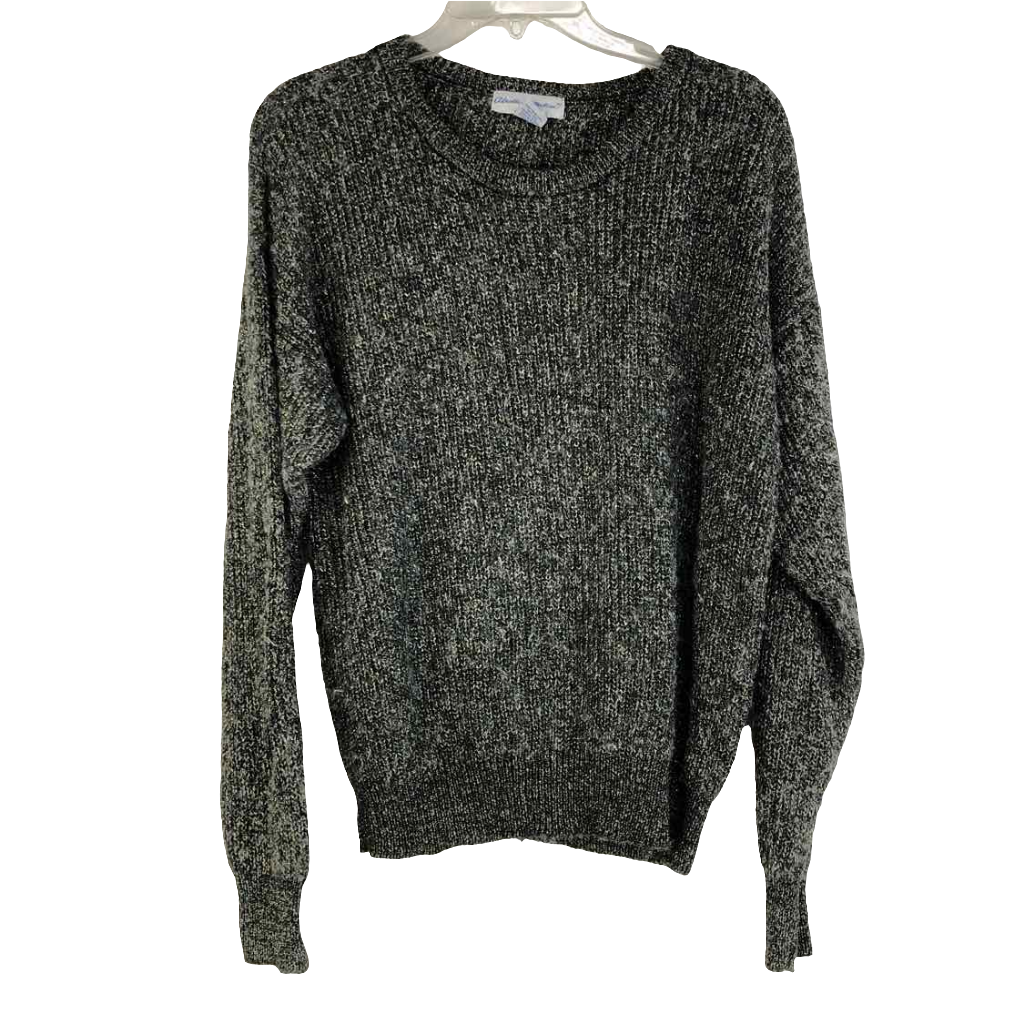 Gray Metallic Sweater
