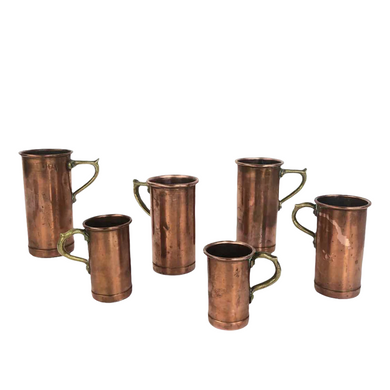 Italian Copper Measuring Cups