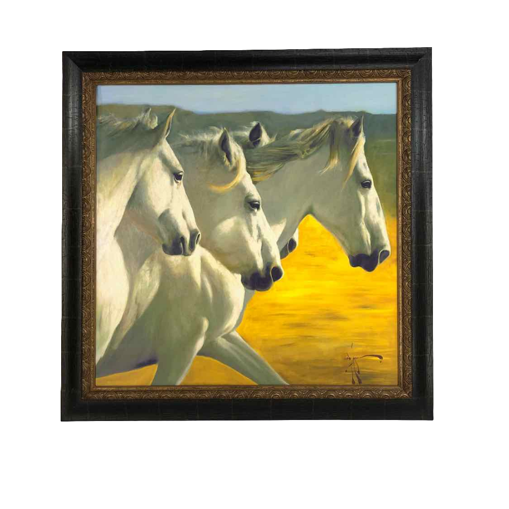 Mustang Horses Print