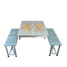 Load image into Gallery viewer, Aluminum Shiner Picnic Table