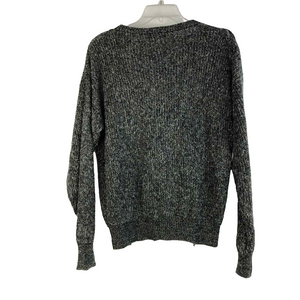 Gray Metallic Sweater
