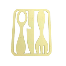 Load image into Gallery viewer, Fork Knife Spoon Trivet