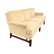 Load image into Gallery viewer, Cut Velvet Tan Couch
