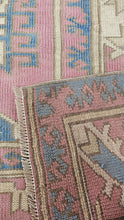 Load image into Gallery viewer, Pink &amp; Blue Vintage Rug