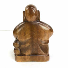 Load image into Gallery viewer, Carved Wooden Buddha