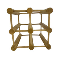 Load image into Gallery viewer, Wooden Dowel Wine Rack