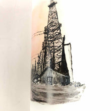 Load image into Gallery viewer, Hand Painted Oil &amp; Gas Glasses