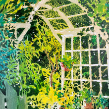 Load image into Gallery viewer, Green Gardens Painting