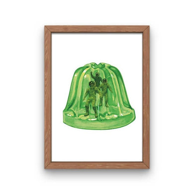 Surreal Jello Print