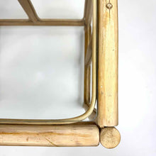 Load image into Gallery viewer, Limed Rattan End Table