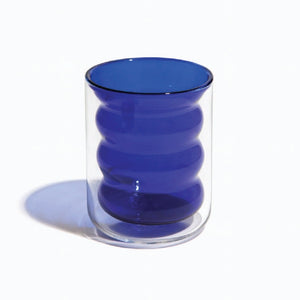 Wavy Double Wall Glass