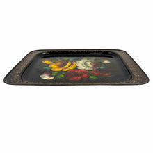 Load image into Gallery viewer, Hand Painted Floral Tray