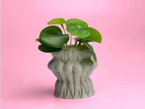 Concrete Lady Butts Planter