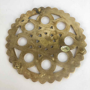 Brass Mandala Trivet