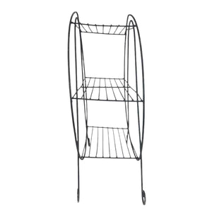 Black Wire Plant Stand