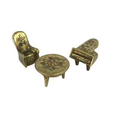 Brass Miniature Furniture